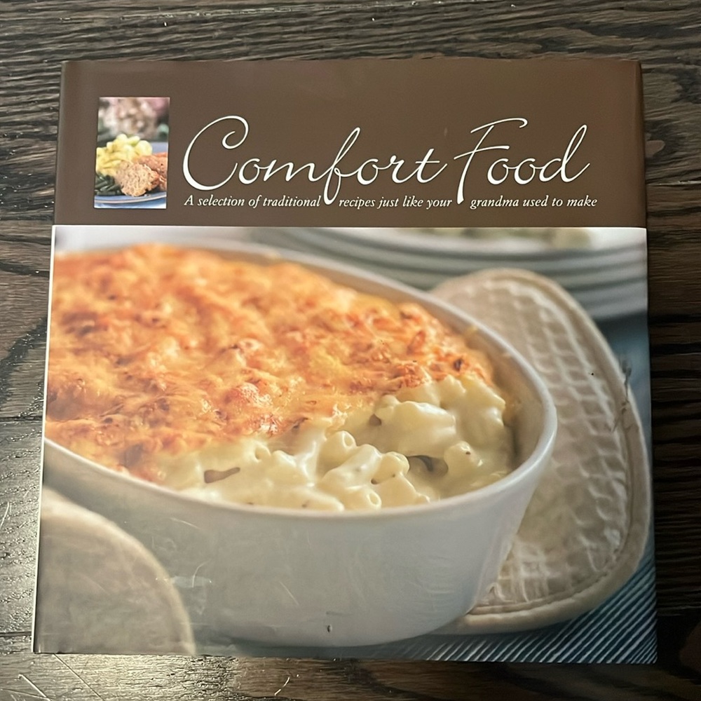 Comfort food recipe book